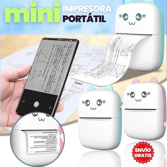 EcoPrintGo™- Mini Impresora portátil